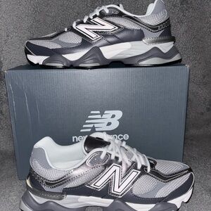 Unisex New Balance 9060 Grey Black (U906051K)
